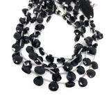 Black Onyx Beads, Gemstone Beads, Wholesale Beads, Bulk Beads, Jewelry Supplies for Jewelry Making, 8mm -9mm, 8" Strand