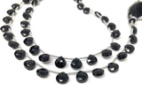 Black Onyx Beads, Gemstone Beads, Wholesale Beads, Bulk Beads, Jewelry Supplies for Jewelry Making, 8mm -9mm, 8" Strand