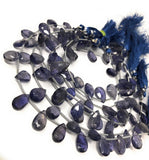 Natural Iolite Beads, Gemstone Beads, Wholesale Beads, Bulk Beads, Jewelry Making Supplies, 8" Strand