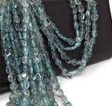 Moss Aquamarine Beads, Gemstone Beads, Moss Aquamarine Smooth Oval Beads , Jewelry Supplies for Jewelry Making, Wholesale Beads,