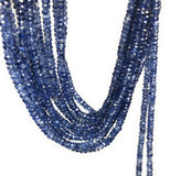 Kyanite Gemstone Beads, Jewelry Supplies, Wholesale Bulk Beads, Natural Kyanite Faceted Beads AAA Grade, 3.5mm - 5mm