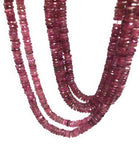 Natural Tourmaline Beads, Gemstone Beads, Pink Tourmaline Heishi Beads, Tourmaline Beads, Wholesale Beads, 5.5mm - 6mm, 13.25" Strand