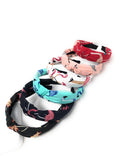 Flamingo Knot Turban Headband, Bird Print Knotted Hairband for Girls