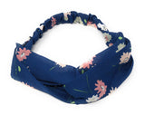 Printed Floral Turban Elastic Headband, Knotted Headwrap for Girls, Turban Elastic Headband for Women, 1 Pc