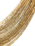 Beer Quartz Gemstone Beads, Jewelry Supplies for Jewelry Making, Wholesale Beads, Bulk Beads, AAA + Quality, 13.5" Strand