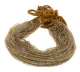 Beer Quartz Gemstone Beads, Jewelry Supplies for Jewelry Making, Wholesale Beads, Bulk Beads, AAA + Quality, 13.5" Strand