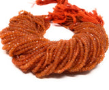 Carnelian Gemstone Beads, Natural Carnelian Beads, Jewelry Supplies for Jewelry Making, Bulk Beads, Wholesale Beads, 13" Strand