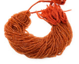 Carnelian Gemstone Beads, Natural Carnelian Beads, Jewelry Supplies for Jewelry Making, Bulk Beads, Wholesale Beads, 13" Strand