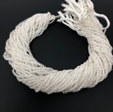 Crystal Quartz Beads, Gemstone Beads, Wholesale Beads, Bulk Beads, Jewelry Making Supplies, AAA+ Quality, 13" Strand