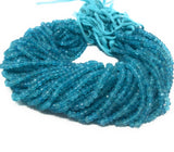 Natural Apatite Gemstone Beads, Genuine Gemstone Wholesale Jewelry Supplies for Jewelry Making, 4-5mm, 13" Strand