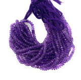 Natural Amethyst Beads, Jewelry Making Supplies, Wholesale Beads, Gemstone Beads, Bulk Beads, 9"Strand