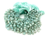 Amazonite Gemstone Beads, Jewelry Supplies forJewelry Making, Wholesale Beads, Bulk Beads, 8" Strand -19 Pcs Approx.