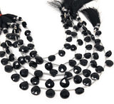 Black Onyx Beads, Gemstone Beads, Wholesale Beads, Bulk Beads, Jewelry Supplies for Jewelry Making, 8mm -9mm, 8" Strand