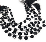 Black Onyx Beads, Gemstone Beads, Wholesale Beads, Bulk Beads, Jewelry Supplies for Jewelry Making, 8mm -9mm, 8" Strand