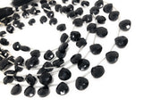 Black Onyx Beads, Gemstone Beads, Wholesale Beads, Bulk Beads, Jewelry Supplies for Jewelry Making, 8mm -9mm, 8" Strand