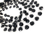 Black Onyx Beads, Gemstone Beads, Wholesale Beads, Bulk Beads, Jewelry Supplies for Jewelry Making, 8mm -9mm, 8" Strand