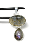 Labradorite Pendant, Gemstone Pendant, Gemstone Jewelry, Sterling Silver Pendant, Silver Jewelry, Wholesale Pendant, Gifts for Her