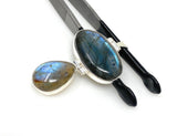 Labradorite Pendant, Gemstone Pendant, Gemstone Jewelry, Sterling Silver Pendant, Silver Jewelry, Wholesale Pendant, Gifts for Her