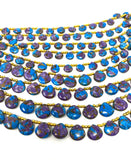Mohave Copper Turquoise Beads, Gemstone Beads, Healing Crystal Beads, Turquoise Beads, Jewelry Supplies, Bulk Wholesale Beads, 8" Strand