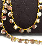 Spiny Oyster Copper Turquoise Beads, Gemstone Beads, Bulk Beads, Jewelry Supplies for Jewelry Making, Wholesale Beads , 8" Strand