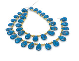Sky Blue Copper Turquoise Gemstone Beads, Turquoise Beads, Mohave Turquoise Beads, Jewelry Supplies, Bulk Wholesale Beads, 8" Strand