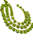 Mohave Green Copper Turquoise Beads, Gemstone Beads Turquoise Beads, Jewelry Supplies, Bulk Wholesale Beads, 8" Strand