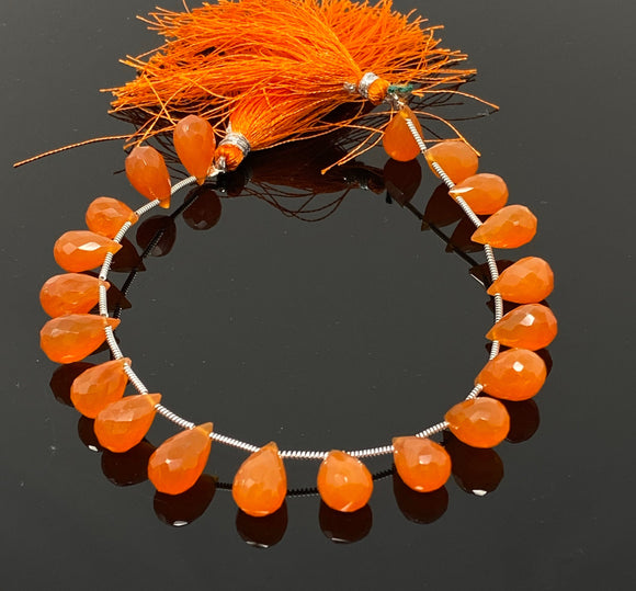 Natural Carnelian Gemstone Beads, Jewelry Supplies for Jewelry Making, Bulk Wholesale Beads, 8