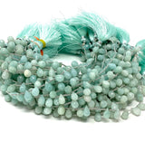 Amazonite Gemstone Beads, Jewelry Supplies forJewelry Making, Wholesale Beads, Bulk Beads, 8" Strand -19 Pcs Approx.