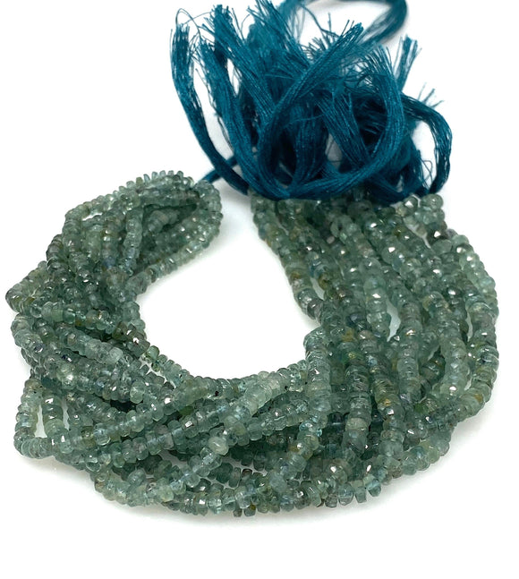 Natural Tourmaline Beads, Gemstone Beads, Green Tourmaline Beads, Bulk Wholesale Beads, Jewelry Supplies, 7.5