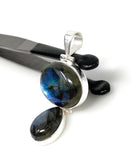 Labradorite Pendant, Gemstone Pendant, Gemstone Jewelry, Sterling Silver Pendant, Silver Jewelry, Wholesale Pendant, Gifts for Her