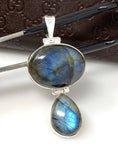 Labradorite Pendant, Gemstone Pendant, Gemstone Jewelry, Sterling Silver Pendant, Silver Jewelry, Wholesale Pendant, Gifts for Her