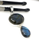 Labradorite Pendant, Gemstone Pendant, Gemstone Jewelry, Sterling Silver Pendant, Silver Jewelry, Wholesale Pendant, Gifts for Her