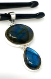 Labradorite Pendant, Gemstone Pendant, Gemstone Jewelry, Sterling Silver Pendant, Silver Jewelry, Wholesale Pendant, Gifts for Her