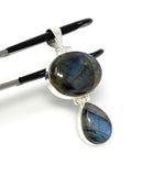 Labradorite Pendant, Gemstone Pendant, Gemstone Jewelry, Sterling Silver Pendant, Silver Jewelry, Wholesale Pendant, Gifts for Her
