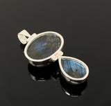 Labradorite Pendant, Gemstone Pendant, Gemstone Jewelry, Sterling Silver Pendant, Silver Jewelry, Wholesale Pendant, Gifts for Her
