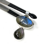 Labradorite Pendant, Gemstone Pendant, Gemstone Jewelry, Sterling Silver Pendant, Silver Jewelry, Wholesale Pendant, Gifts for Her