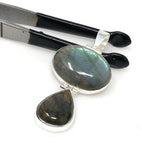 Labradorite Pendant, Gemstone Pendant, Gemstone Jewelry, Sterling Silver Pendant, Silver Jewelry, Wholesale Pendant, Gifts for Her