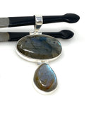 Labradorite Pendant, Gemstone Pendant, Gemstone Jewelry, Sterling Silver Pendant, Silver Jewelry, Wholesale Pendant, Gifts for Her