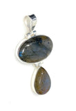 Labradorite Pendant, Gemstone Pendant, Gemstone Jewelry, Sterling Silver Pendant, Silver Jewelry, Wholesale Pendant, Gifts for Her