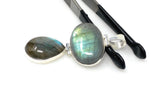 Labradorite Pendant, Gemstone Pendant, Gemstone Jewelry, Sterling Silver Pendant, Silver Jewelry, Wholesale Pendant, Gifts for Her