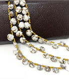 Mohave Copper Howlite Beads, Gemstone Beads, Wholesale Bulk Beads for DIY Jewelry Making, Jewelry Supplies, 8" Strand