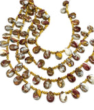Natural Spiny Oyster Copper Turquoise Beads, Turquoise Beads, Gemstone Beads, Bulk Beads, 8" Strand