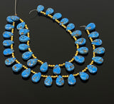 Sky Blue Copper Turquoise Gemstone Beads, Turquoise Beads, Mohave Turquoise Beads, Jewelry Supplies, Bulk Wholesale Beads, 8" Strand