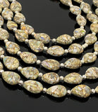 Mohave Opal Copper Turquoise Gemstone Beads, Mohave Turquoise Beads, Jewelry Supplies, Bulk Wholesale Beads, 8" Strand