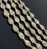 Mohave Opal Copper Turquoise Gemstone Beads, Mohave Turquoise Beads, Jewelry Supplies, Bulk Wholesale Beads, 8" Strand