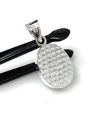 Natural Sleeping Beauty Turquoise Pendant, Sterling Silver Turquoise Gemstone Pendant, Bohemian Jewelry, 1.40” X 0.60”