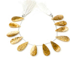 Natural Fossil Coral Gemstone Beads, Jewelry Supplies for Jewelry Making, Wholesale Beads, Bulk Beads, 8” Strand/ 12 Pcs