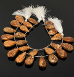 Natural Mexican Opal Gemstone Beads, Mexican Opal Beads for Jewelry Making, Wholesale Beads, 8” Str/ 13- 14 Pcs