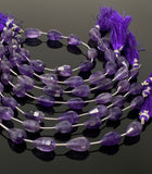 Natural Amethyst Gemstone Beads, Amethyst Beads, Jewelry Supplies for Jewelry Making, Bulk Wholesale Beads, 7” Strand