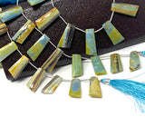 8 Pcs Natural Boulder Opal Gemstone Beads, Jewelry Supplies for Jewelry Making, Wholesale Beads, Bulk Beads, 22mm - 26mm